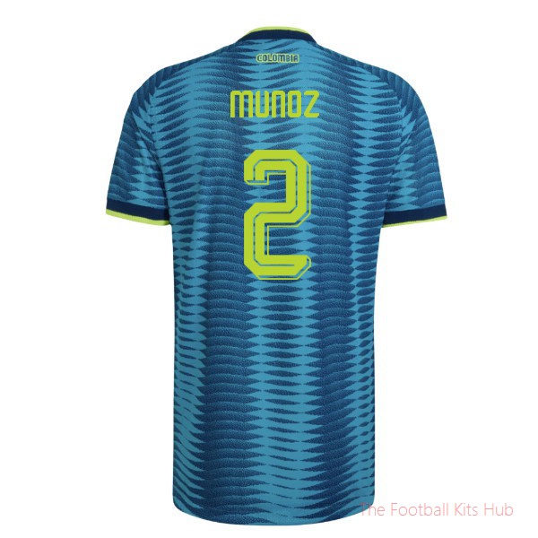 2026-2027 Colombia Authentic Away Shirt (Munoz 2)
