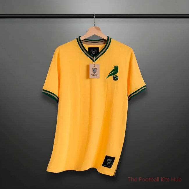 Men Vintage Brazil Canarinha Soccer Jersey