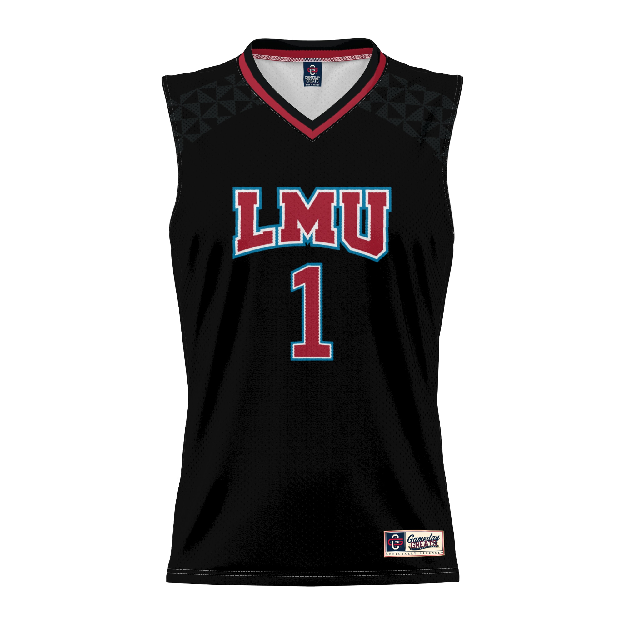 [NJP] Loyola Marymount Lions GameDay Greats Youth Lightweight Basketball Jersey - Black
