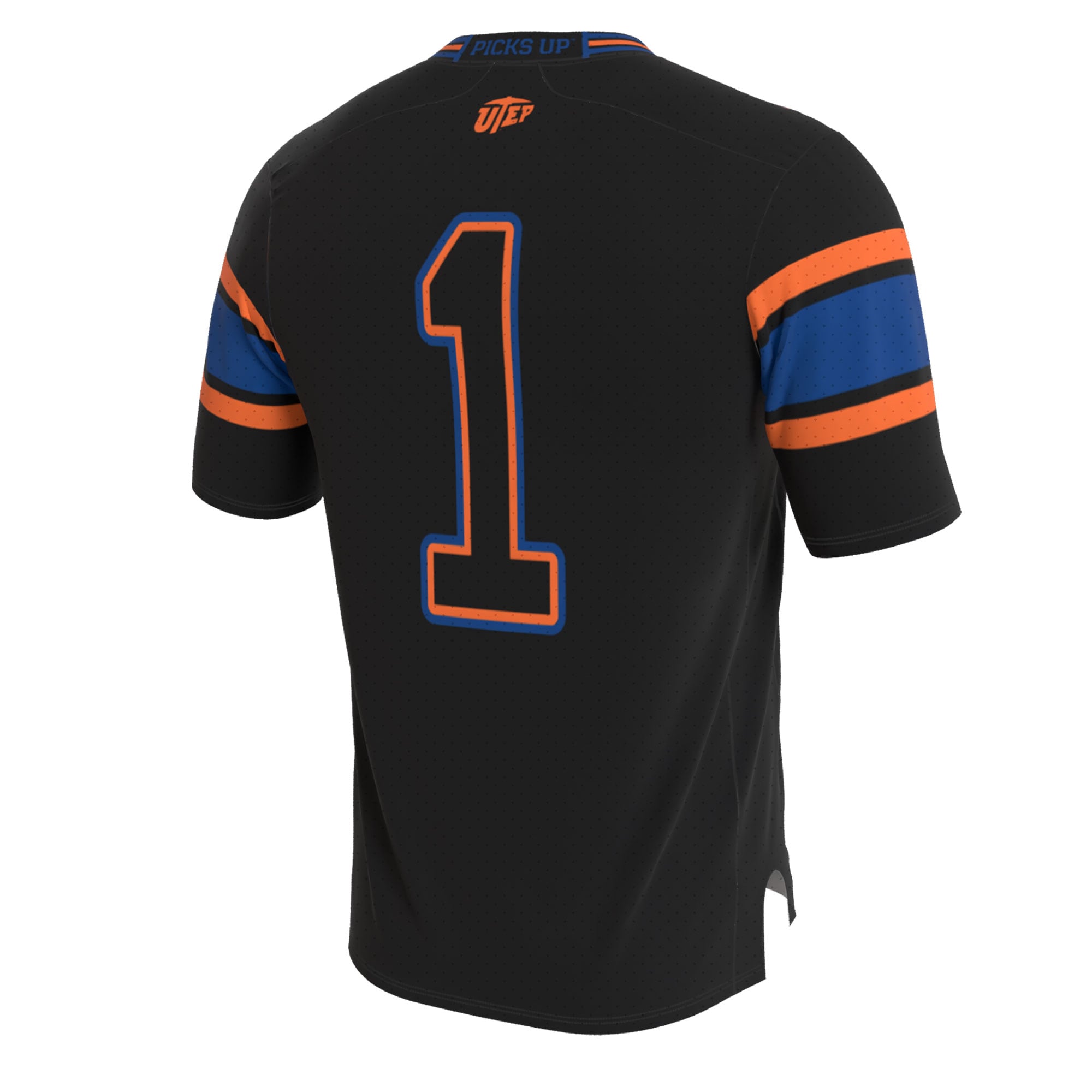 UTEP Miners GameDay Greats Youth Lightweight Collegiate Football Blackout Fashion Jersey