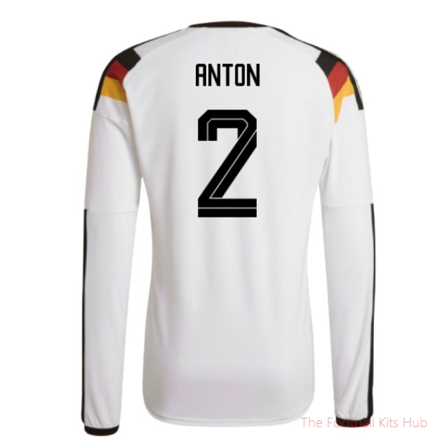 2026-2027 Germany Authentic Long Sleeve Home Shirt (Anton 2)