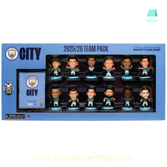 Manchester City FC SoccerStarz Season 25-26 Team Pack