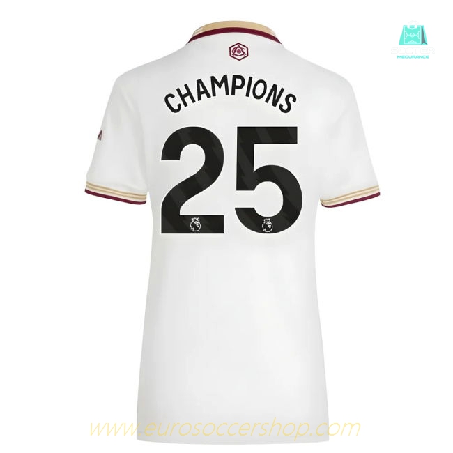 2025-2026 Arsenal Third Shirt (Womens) (Champions 25)