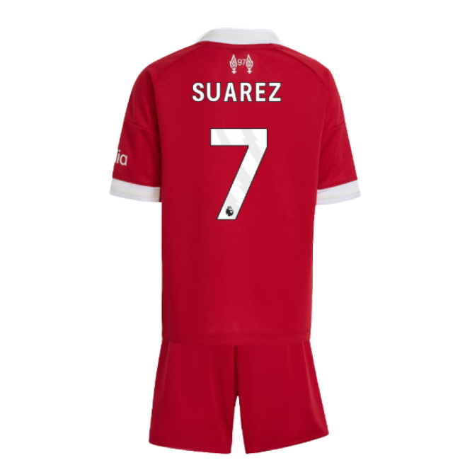 2025-2026 Liverpool Home Mini Kit (Suarez 7)