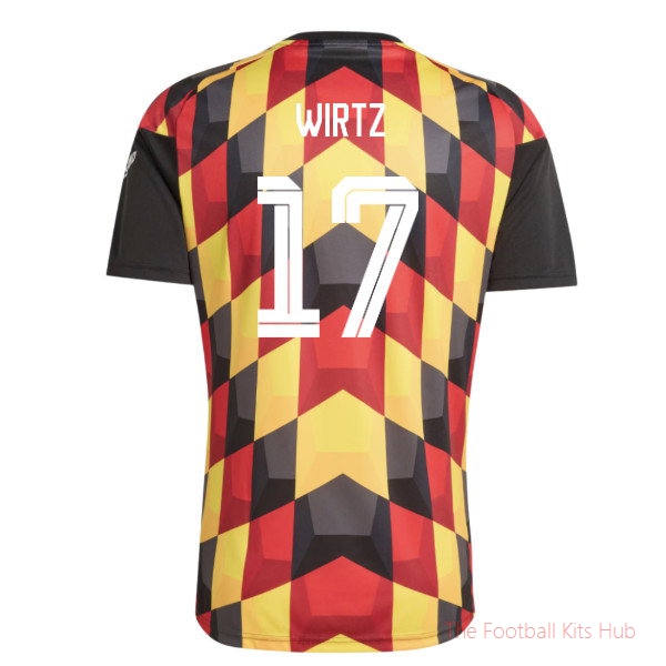 Germany 2026-2027 Home Pre-Match Shirt (Kids) (Wirtz 17)