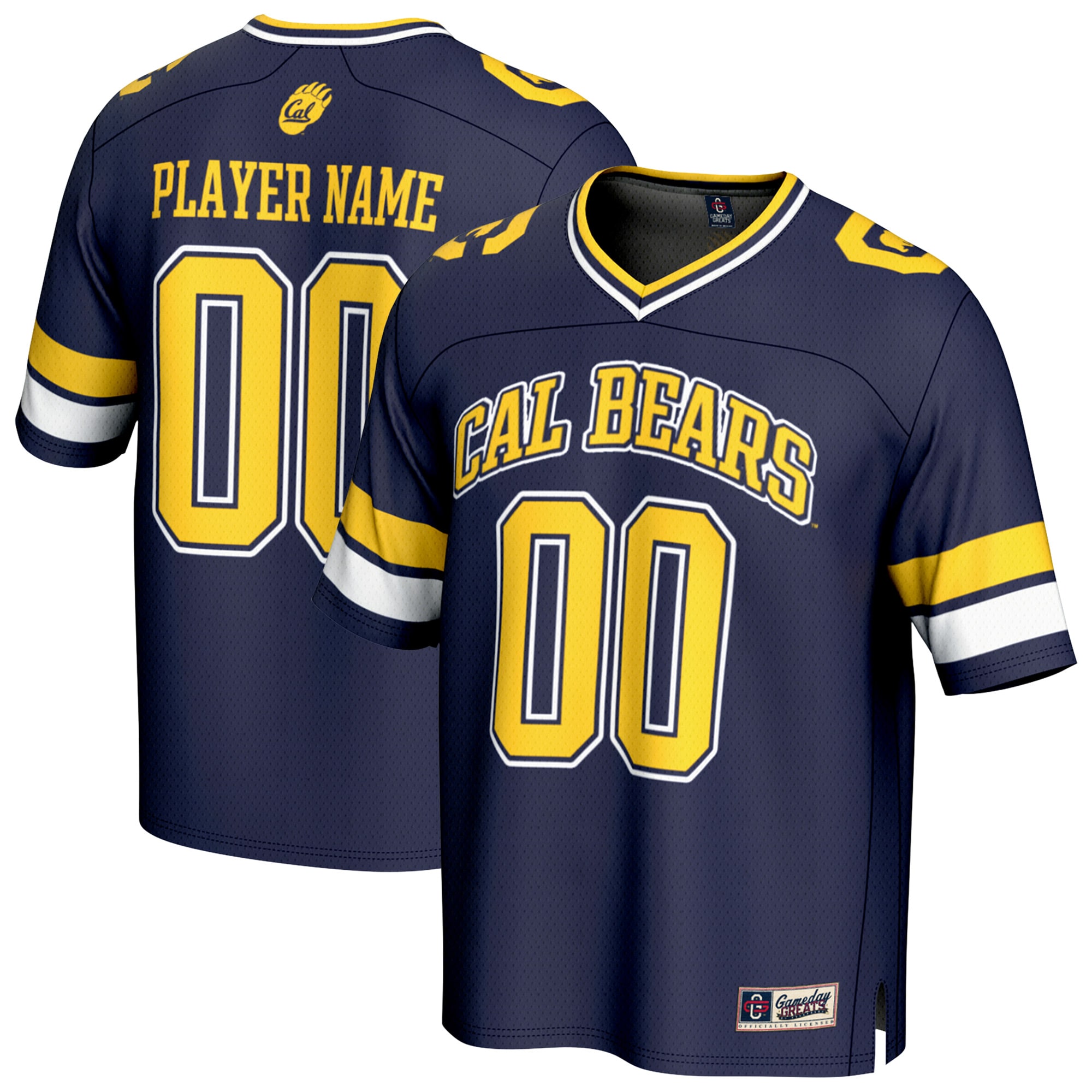 Cal Bears GameDay Greats Youth NIL Pick-A-Player Football Fashion 2026 Season Football Jersey - Navy