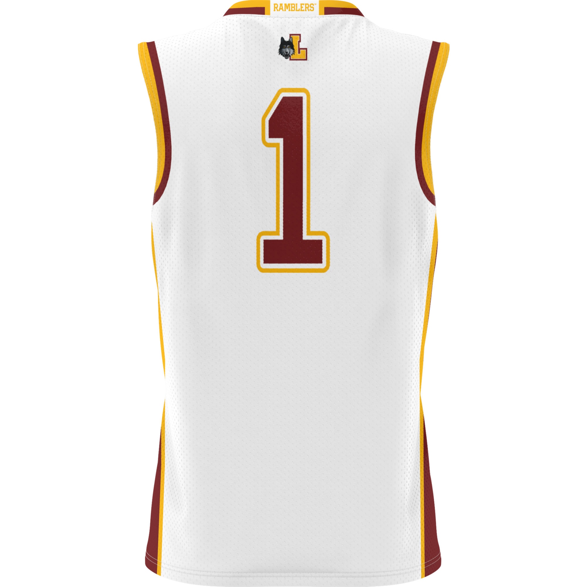 [NJP] Loyola Chicago Ramblers GameDay Greats Lightweight Basketball Jersey - White
