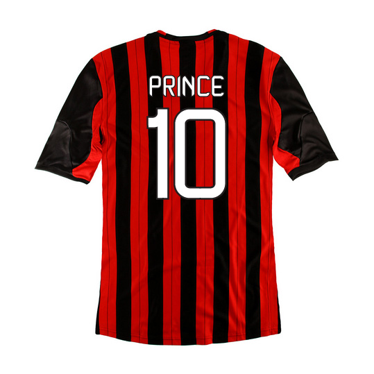 Genuine Match Quality 1314 AC Milan Home 10 Prince Shirt
