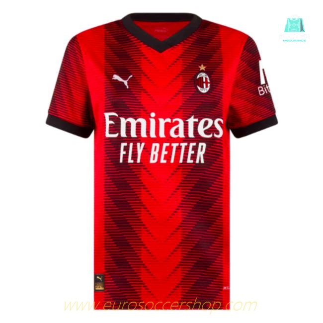 2023-2024 AC Milan Home Shirt (Ladies) (Theo 19)