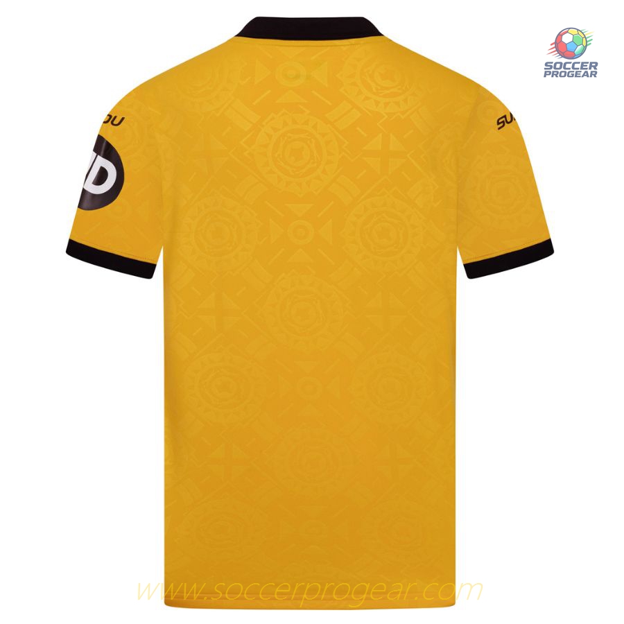 Kids Edition Wolverhampton Home Football Jersey 2025-26 Edition