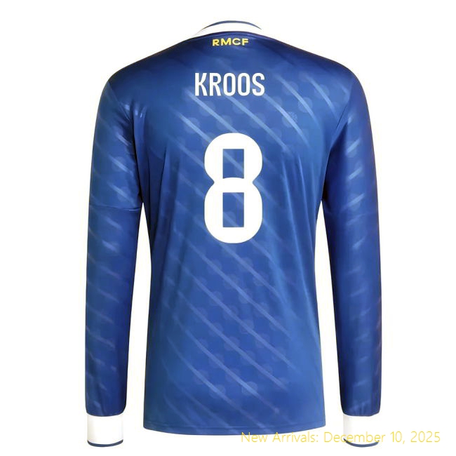 2025-2026 Real Madrid Third Shirt - Official Match Day (Kroos 8)