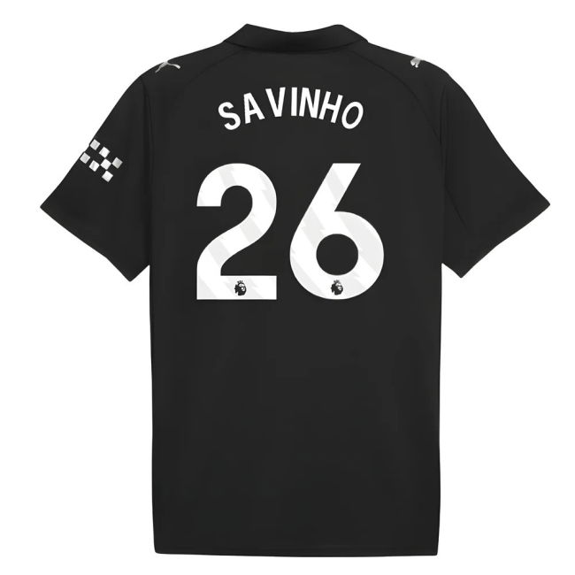 Classic 2025-2026 Away Football Shirt Savinho 26 - Adults Exclusi#787