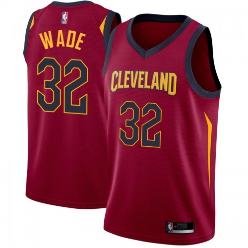 High-Quality Cavs Dean Wade #32 2024 Icon Swingman NBA Jersey Red -