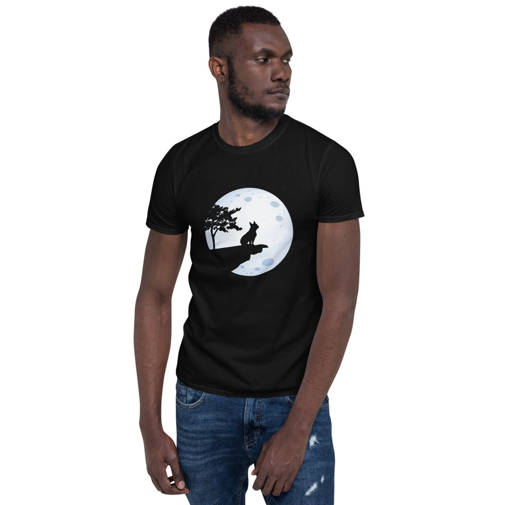 Frenchie In The Moon - Comfy Unisex T-shirt For Frenchie Fans