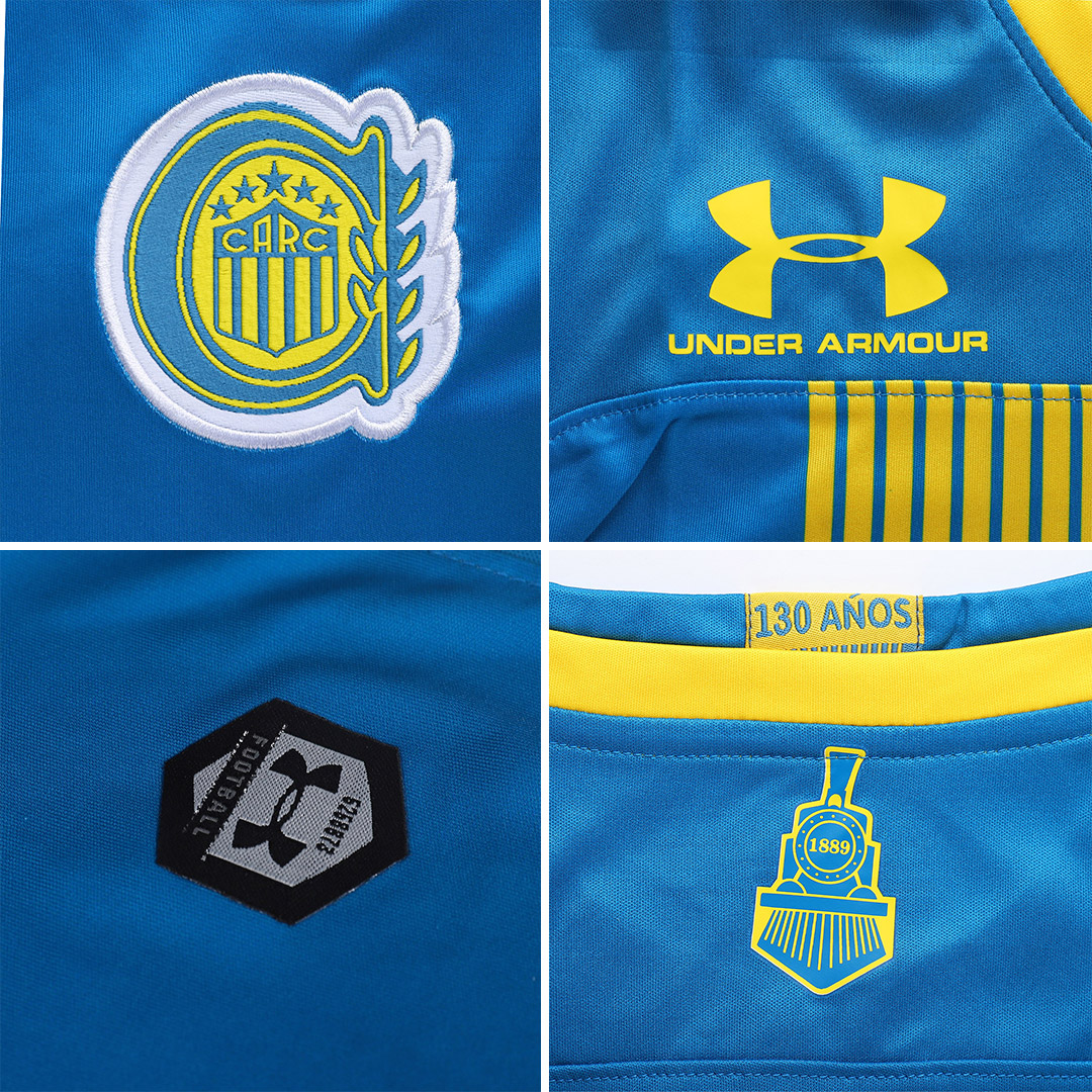 Advanced Fabric Rosario Central 20-21 Home Blue Soccer Jersey Shirt
