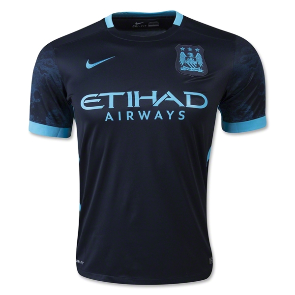 Manchester City 201516 Away Soccer Jersey - Official Replica 21822