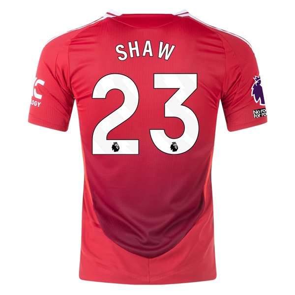 Manchester United Shaw 2024-2025 UCL Home Jersey – Authentic Shirt