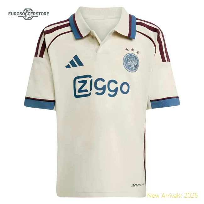 Child-friendly Mini Football Team Jersey 2025-2026 Machine-washable