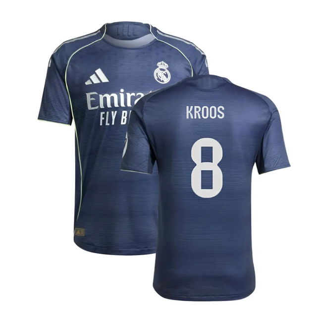 2025-2026 Real Madrid (rm) Away Shirt - Kroos 8 #midfield General