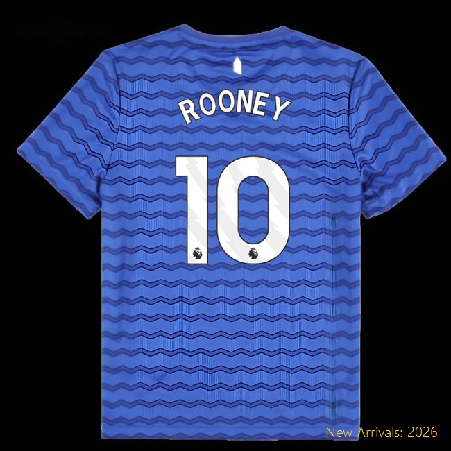 2025-2026 Everton Kids Safe Rooney Jersey Dri-fit Dri-fit