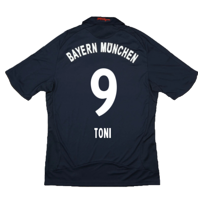 Intense Bayern Away Shirt Excellent S Toni #9 Elite Performance Up...