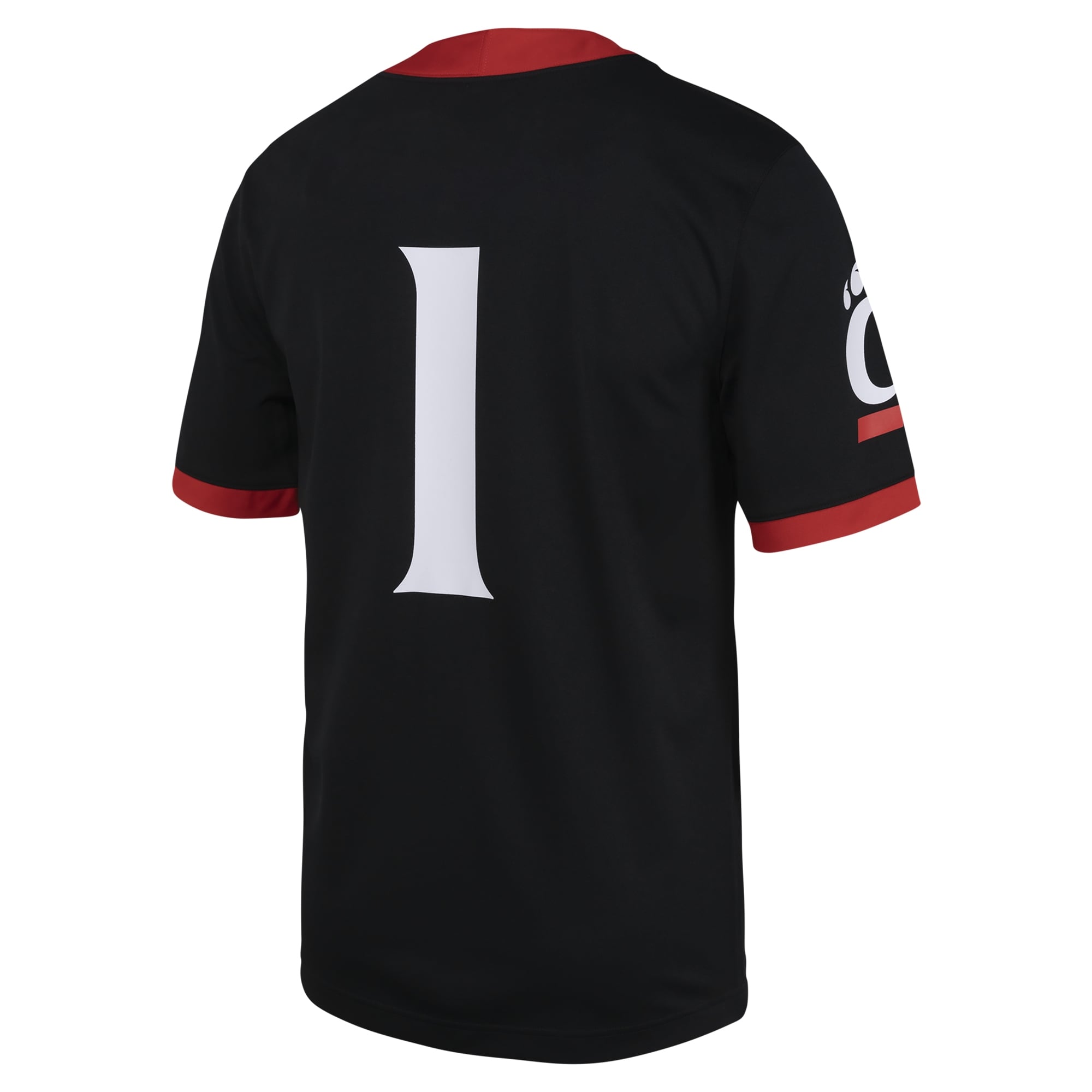 [NJP] Cincinnati Bearcats Untouchable Football Jersey - Black