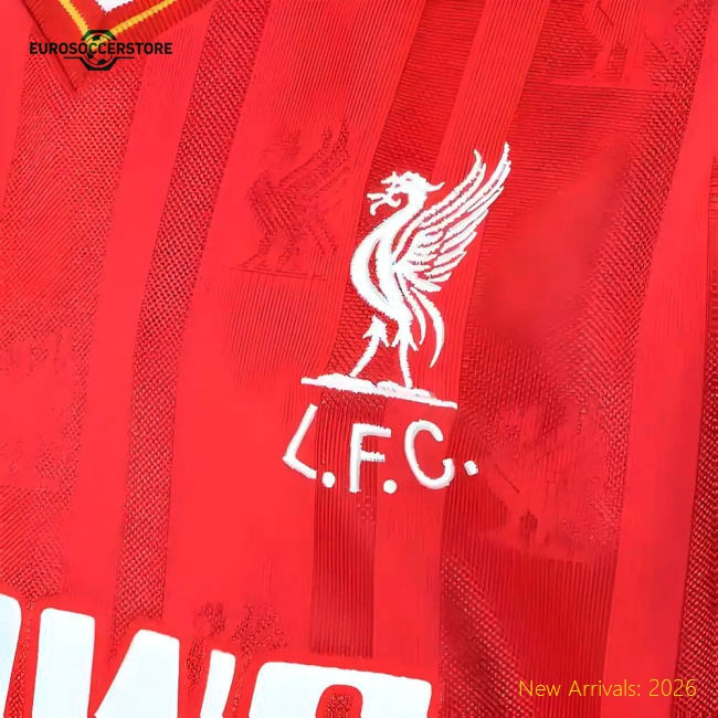 Non-toxic Kids Liverpool Kids Liverpool Jersey 2025-2026 Easy-care