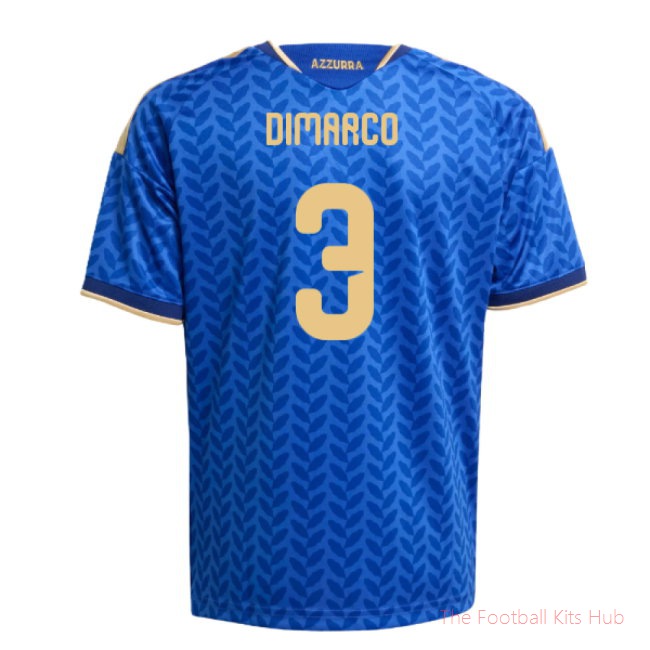 2026-2027 Italy Home Shirt (Kids) (Dimarco 3)