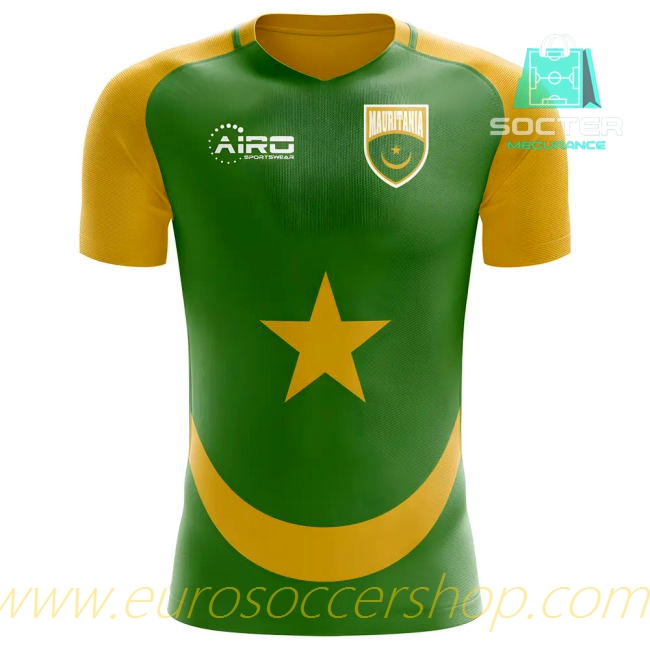 2025-26 Collection Mauritania Home Jersey Junior