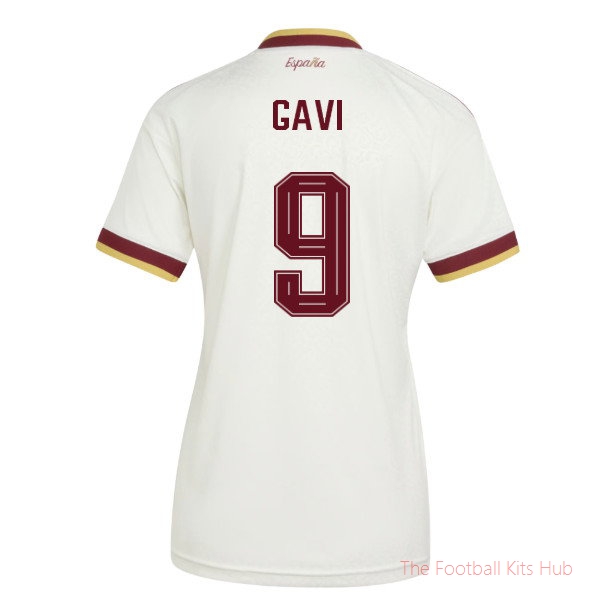 2026-2027 Spain Away Shirt (Womens) (Gavi 9)