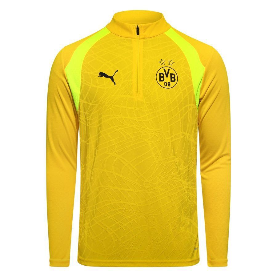 [EFKS] Dortmund Zip Faster Yellow/Yellow Alert Training Apparel 1/4
