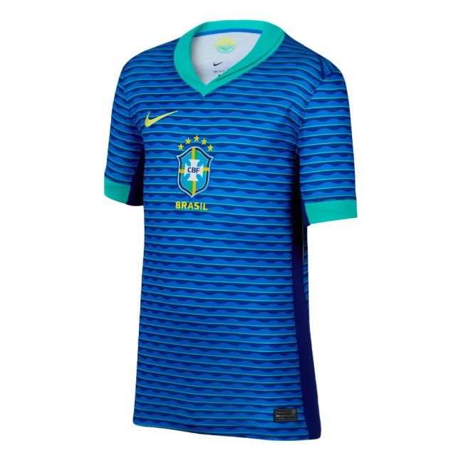 Top Quality Brazil 2024-2025 Away Shirt (Kids)