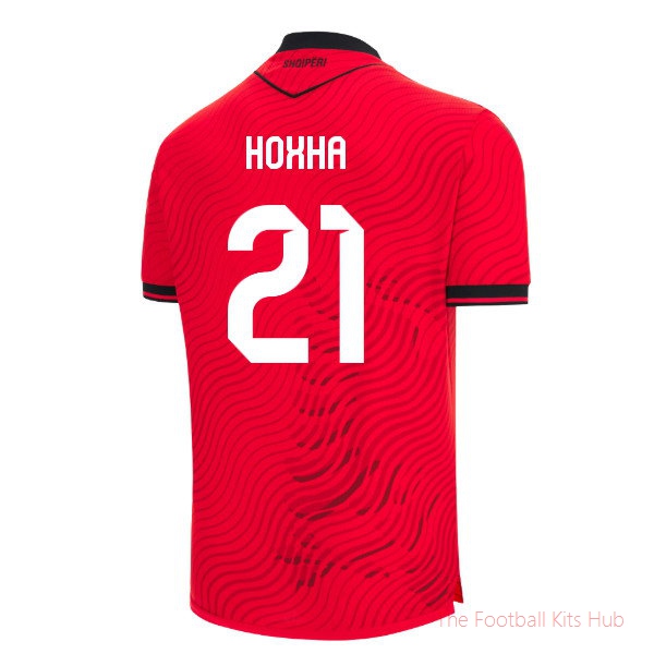 [LK] 2026/27 Albania Home Shirt (Hoxha 21)