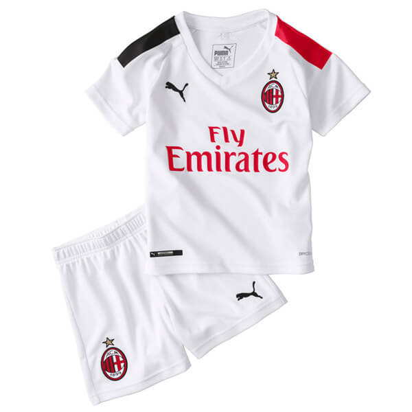 High Performance Kids AC Milan Away 2019-20 Soccer Suits ShirtShorts