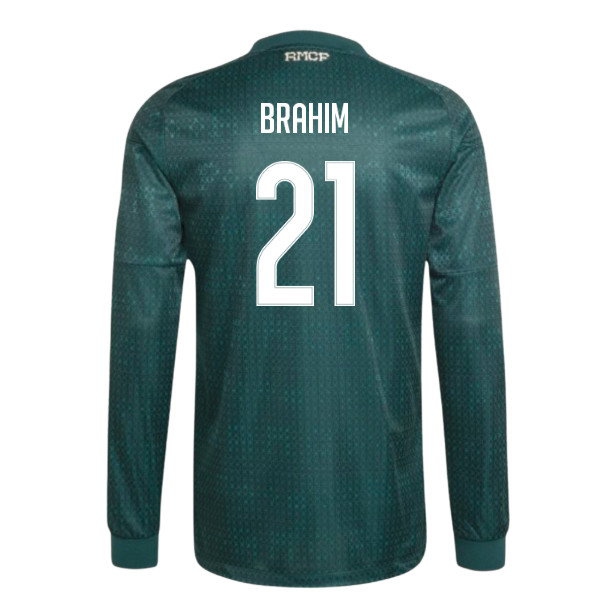 [DDJ] 2026 2027 Real Madrid Long Sleeve Shirt Away Authentic Apparel (Brahim 21)