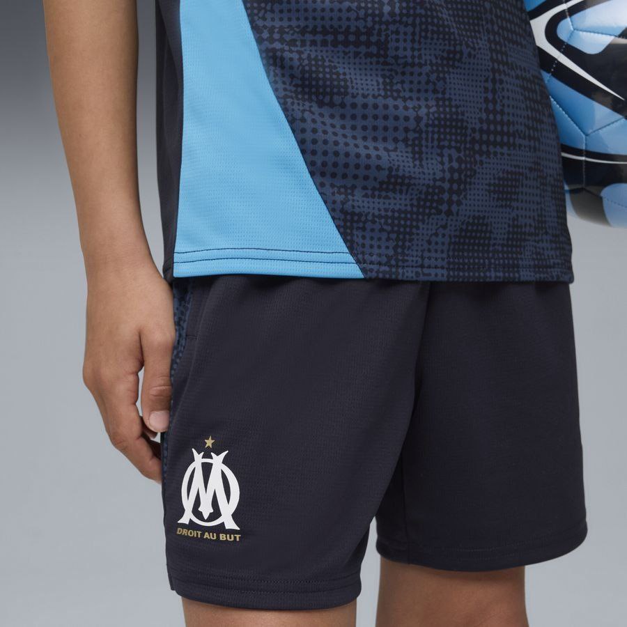 Marseille Training Shorts - New Navy/PUMA White Kids