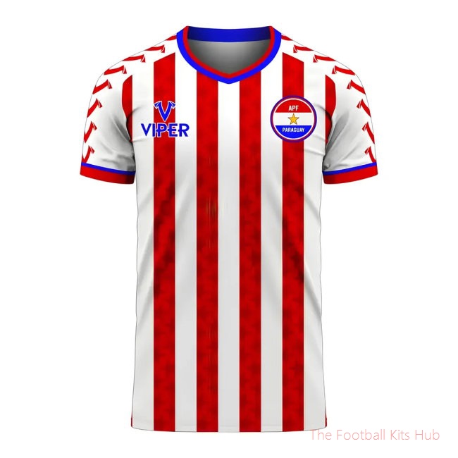 Paraguay 2025-2026 Home Concept Football Kit (Viper) - Baby