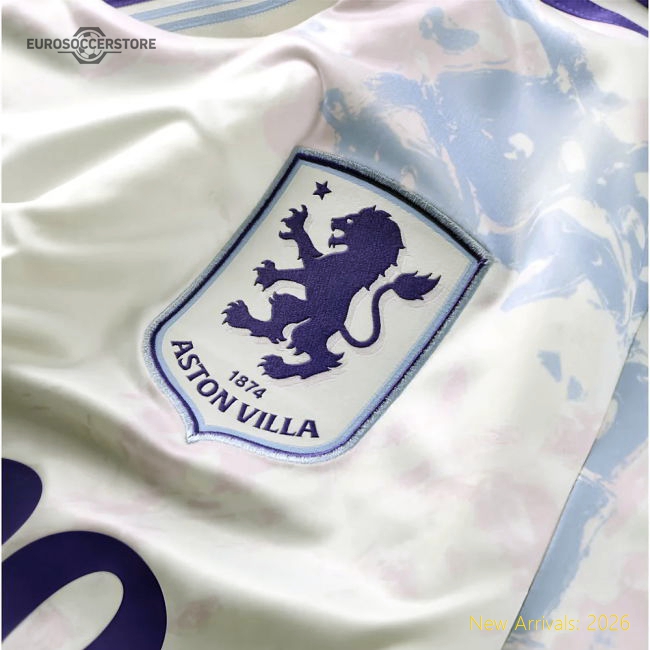 2025-2026 Aston Villa Third Match-ready Jersey Performance Fabric