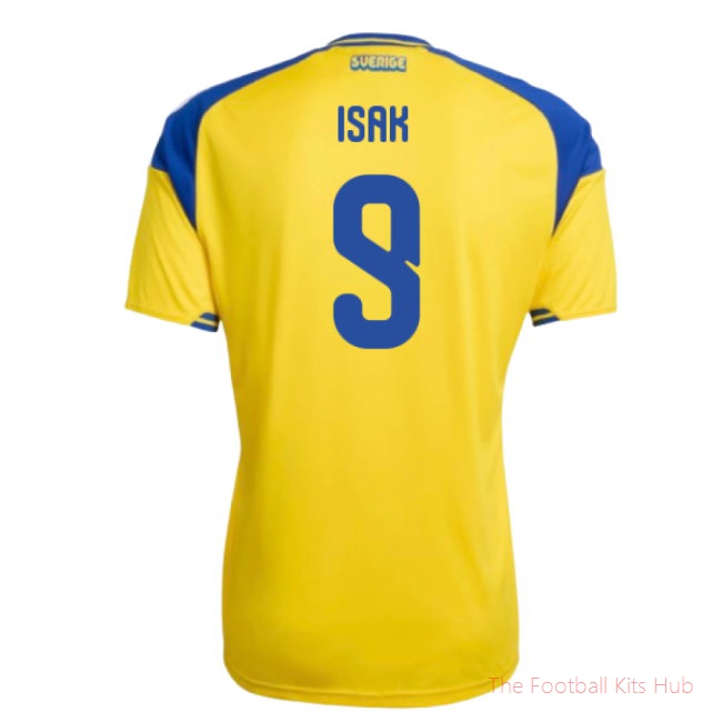 2026-2027 Sweden Home Shirt (Isak 9)