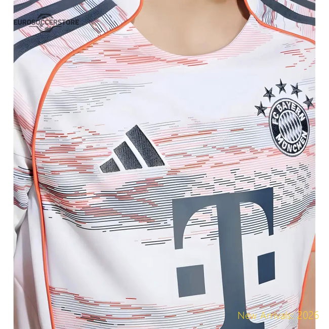 Bayern Munich Away Shirt (Kids) 2025-2026 Fan Edition Match Wear