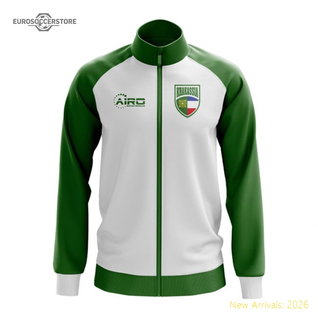 Khakassia Concept Football Track Jacket (White)
