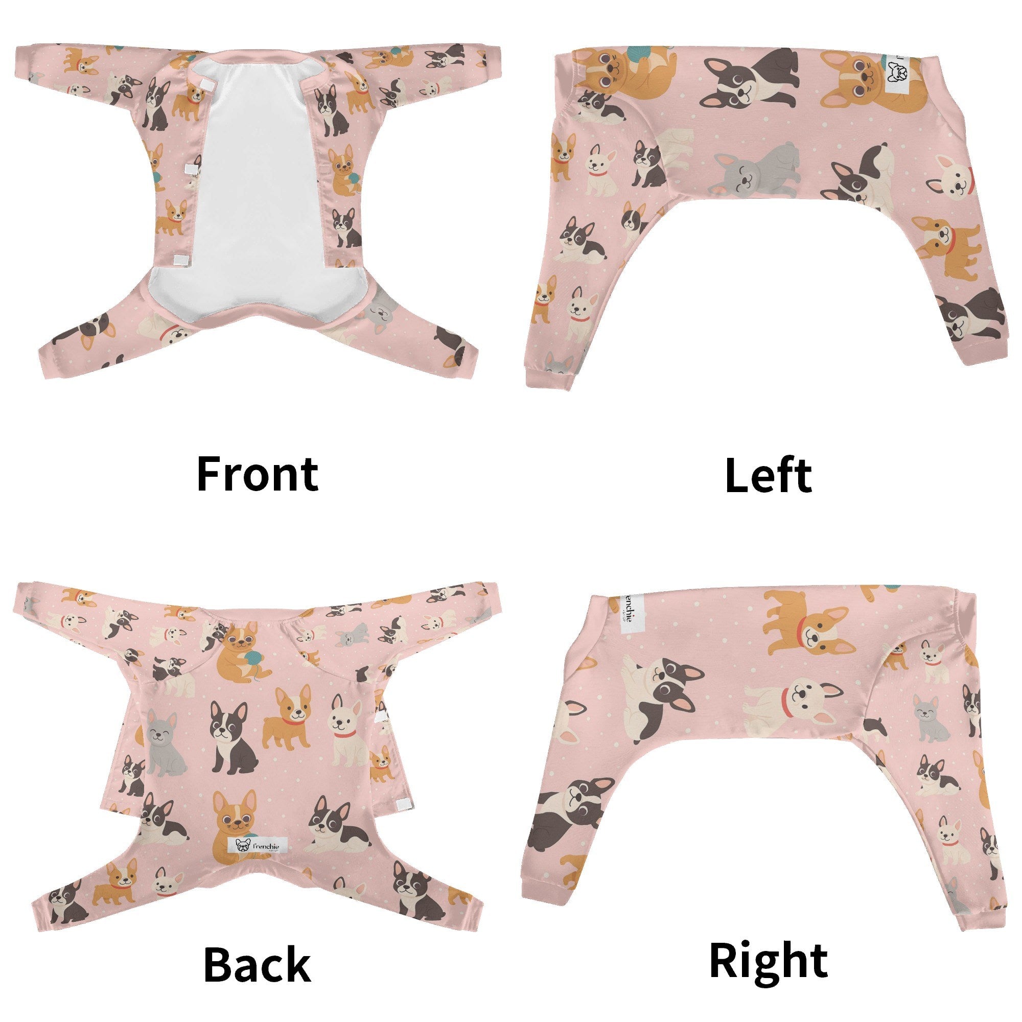 High-Quality Pet-Lover Bowie - Frenchie Pajama for Casual Outings