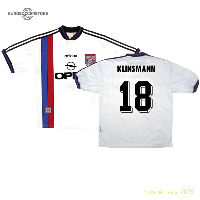 Premium Bayern Munich 1996-98 Away Shirt ((Very Good) S) (Klinsmann