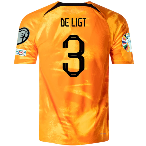 Netherlands 2022-2023 UEFA Euro Home Jersey –  Player Version S