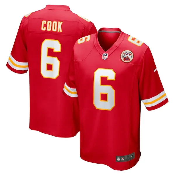 Performance Kansas City Chiefs Game Jersey - Premium Red NFL Fan Je...