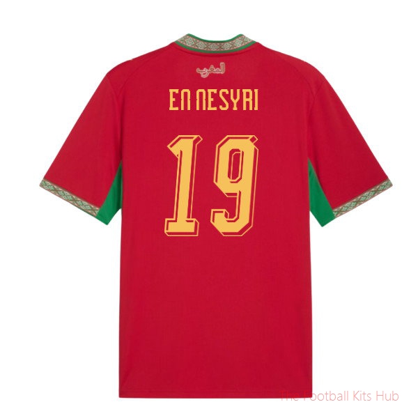 [EFS] 2026/27 Morocco Home Shirt (En Nesyri 19)