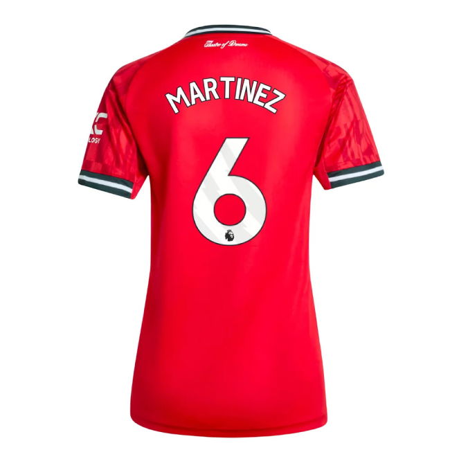 2025-2026 Man Utd Home Kit (Womens) (Martinez 6)