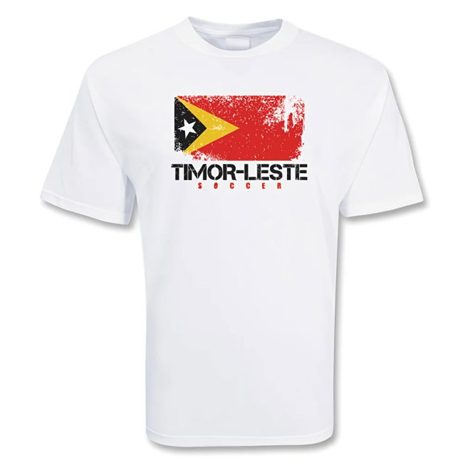 Premium-Quality Match-Ready Timor-Leste Soccer T-Shirt