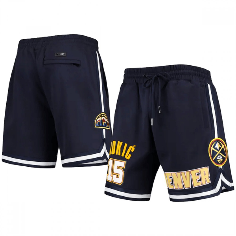 Classic Denver Nuggets Nikola Jokic15 Navy Jersey - Fan Favorite