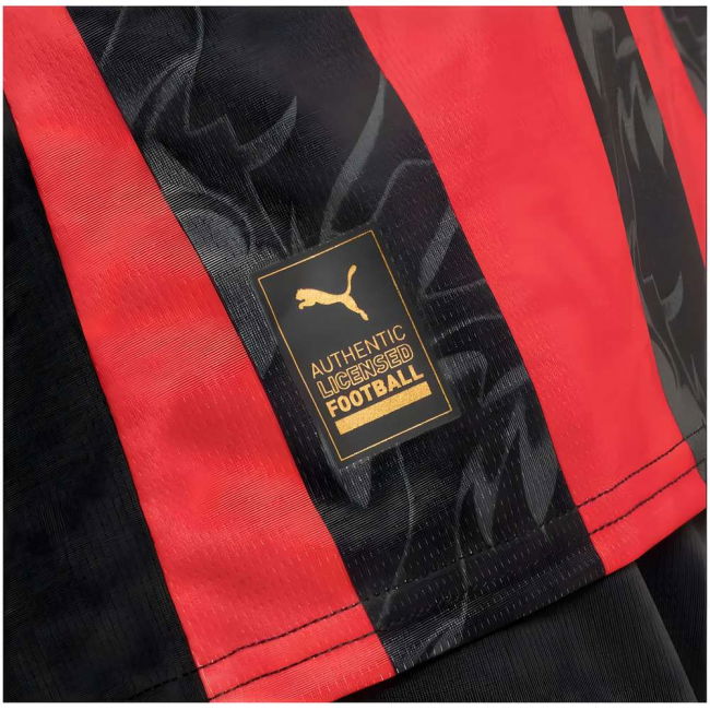 Match Quality Acm Ac Milan Home Shirt Baresi #6 Updated Design Loy...